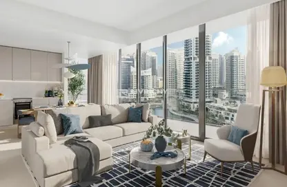 Apartment - 2 Bedrooms - 2 Bathrooms for sale in Marina Shores - Dubai Marina - Dubai