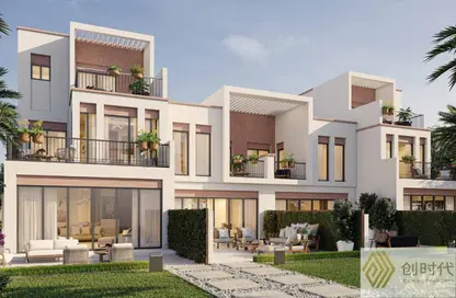 Townhouse - 4 Bedrooms - 4 Bathrooms for sale in Costa Brava 1 - Costa Brava at DAMAC Lagoons - Damac Lagoons - Dubai