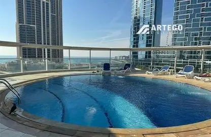 Apartment - 1 Bedroom - 2 Bathrooms for sale in Panoramic Tower - Dubai Marina - Dubai