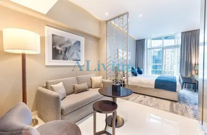 Apartment - Studio - 1 Bathroom for rent in PRIVE BY DAMAC (A) - DAMAC Maison Privé - Business Bay - Dubai
