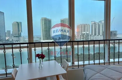 Apartment - Studio - 1 Bathroom for rent in Hydra Avenue Towers - City Of Lights - Al Reem Island - Abu Dhabi