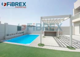 Pool image for: Villa - 3 bedrooms - 4 bathrooms for rent in Manazel Al Reef 2 - Al Samha - Abu Dhabi, Image 1