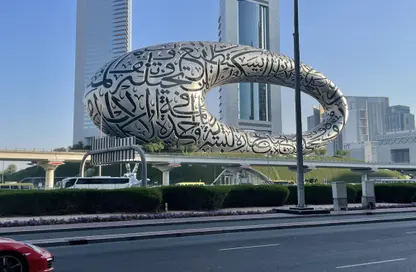 Office Space - Studio - 1 Bathroom for rent in Blue Tower - Sheikh Zayed Road - Dubai