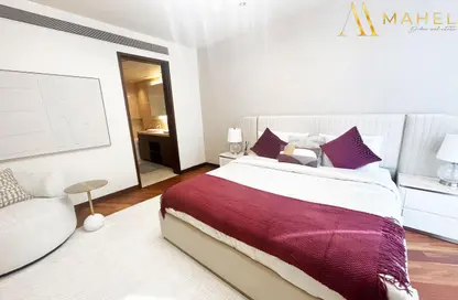 شقة - 2 غرف نوم - 3 حمامات للايجار في برج خليفة - برج خليفة - دبي وسط المدينة - دبي