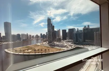 مكتب - استوديو - 1 حمام للايجار في برج بلو باي - الخليج التجاري - دبي