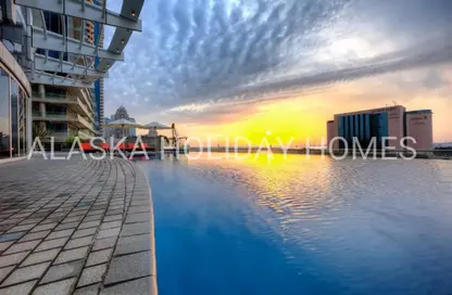 النزل و الشقق الفندقية - 3 غرف نوم - 4 حمامات للايجار في فندق تماني مارينا - دبي مارينا - دبي