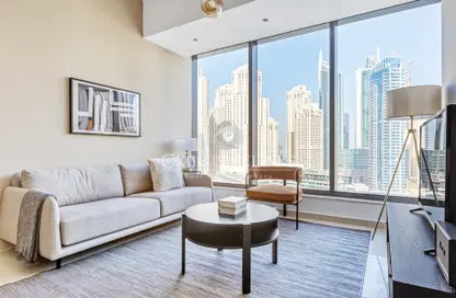 Apartment - 1 Bedroom - 1 Bathroom for rent in Silverene Tower B - Silverene - Dubai Marina - Dubai