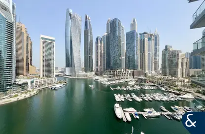 Apartment - 3 Bedrooms - 4 Bathrooms for rent in Marinascape Avant - Trident Marinascape - Dubai Marina - Dubai