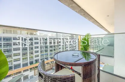 Apartment - Studio - 1 Bathroom for rent in AZIZI Riviera 34 - Meydan One - Meydan - Dubai