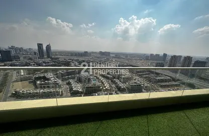 Balcony image for: Apartment - 1 Bedroom - 2 Bathrooms for sale in Ghalia - District 18 - Jumeirah Village Circle - Dubai, Image 1