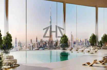 بنتهاوس - 2 غرف نوم - 2 حمامات للبيع في بوغاتي ريزيدنس - الخليج التجاري - دبي