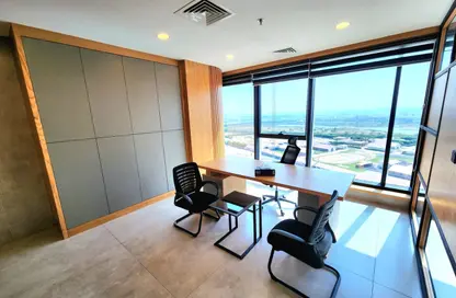 Office Space - Studio - 1 Bathroom for rent in Churchill Executive Tower - Churchill Towers - Business Bay - Dubai