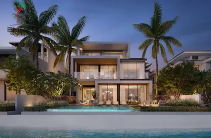 Villa - 5 Bedrooms - 7 Bathrooms for sale in Palm Jebel Ali - Frond F - Palm Jebel Ali - Dubai