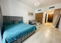 Room / Bedroom image for: Studio - 1 bathroom for rent in Pantheon Elysee II - Jumeirah Village Circle - Dubai, Image 1