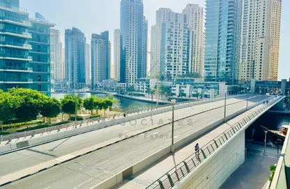 شقة - غرفة نوم - 2 حمامات للايجار في A برج سيلفرين - سيلفيرين - دبي مارينا - دبي
