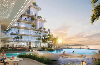 Apartment - 1 Bedroom - 2 Bathrooms for sale in Cotier House 2 - Dubai Islands - Dubai