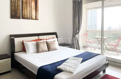 Apartment - 1 Bedroom - 2 Bathrooms for rent in Al Shera Tower - JLT Cluster E - Jumeirah Lake Towers - Dubai