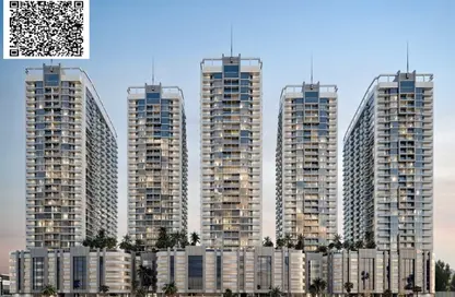 Apartment - 3 Bedrooms - 5 Bathrooms for sale in Ajman Creek Towers - Al Rashidiya 1 - Al Rashidiya - Ajman