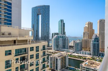 Apartment - 1 Bedroom - 2 Bathrooms for rent in DEC Tower 2 - DEC Towers - Dubai Marina - Dubai