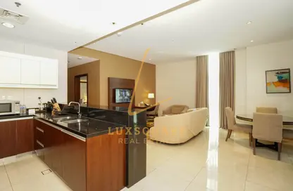 Apartment - 1 Bedroom - 2 Bathrooms for rent in Royal Continental Suites - Business Bay - Dubai