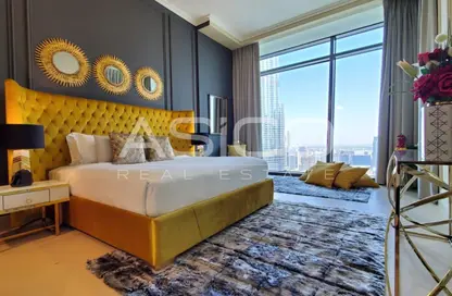Apartment - 3 Bedrooms - 5 Bathrooms for rent in Burj Vista 1 - Burj Vista - Downtown Dubai - Dubai
