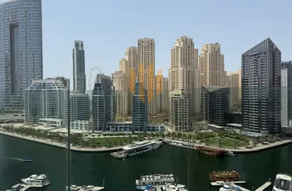شقة - غرفة نوم - 2 حمامات للايجار في نجمة المارينا - دبي مارينا - دبي