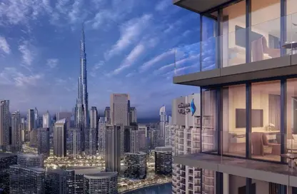 Apartment - Studio - 1 Bathroom for sale in Peninsula Four - Peninsula - Business Bay - Dubai