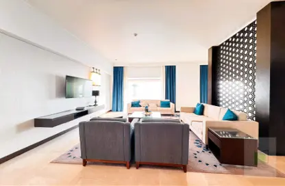 Apartment - 3 Bedrooms - 4 Bathrooms for rent in Fairmont Marina Residences - The Marina - Abu Dhabi