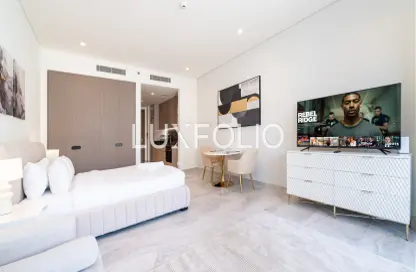 Apartment - Studio - 1 Bathroom for rent in Peninsula Five - Peninsula - Business Bay - Dubai