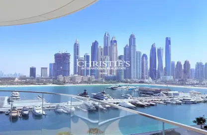 Apartment - 2 Bedrooms - 2 Bathrooms for rent in Palace Beach Residence - EMAAR Beachfront - Dubai Harbour - Dubai