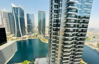 Apartment - 1 Bedroom - 2 Bathrooms for rent in Green Lakes Towers - JLT Cluster S - Jumeirah Lake Towers - Dubai