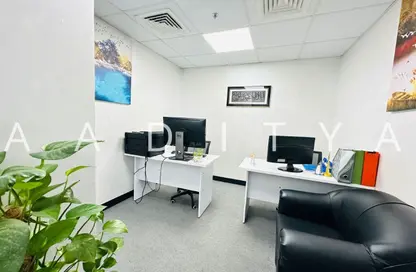 Office Space - Studio - 1 Bathroom for rent in Al Rostamani Building - Port Saeed - Deira - Dubai