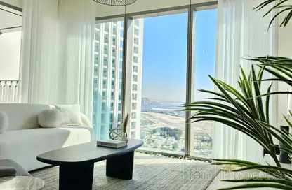 Living Room image for: Apartment - 2 Bedrooms - 3 Bathrooms for rent in Downtown Views II Tower 1 - Downtown Views II - Downtown Dubai - Dubai, Image 1