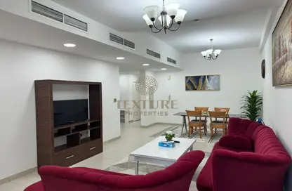 Living / Dining Room image for: Apartment - 1 Bedroom - 2 Bathrooms for sale in Al Khail Heights - Dubai, Image 1