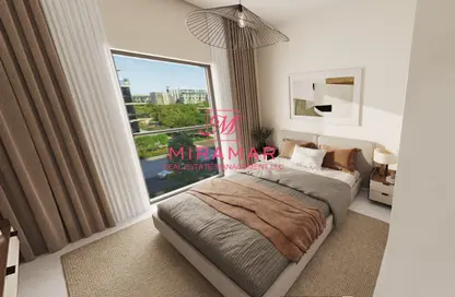 صورة لـ غرفة- غرفة النوم شقة - غرفة نوم - 1 حمام للبيع في ريمان ليفينج - الشامخة - أبوظبي ، صورة رقم 1