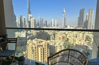 Balcony image for: Apartment - 2 Bedrooms - 3 Bathrooms for sale in Bellevue Tower 1 - Bellevue Towers - Downtown Dubai - Dubai, Image 1