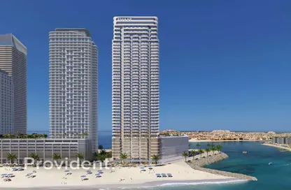 Apartment - 2 Bedrooms - 2 Bathrooms for sale in Beachgate by Address - EMAAR Beachfront - Dubai Harbour - Dubai