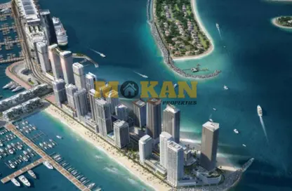 Apartment - 3 Bedrooms - 4 Bathrooms for sale in Beachgate by Address - EMAAR Beachfront - Dubai Harbour - Dubai