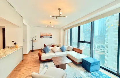 Apartment - 1 Bedroom - 2 Bathrooms for rent in Dubai Marina Moon - Dubai Marina - Dubai