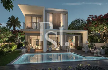 Pool image for: Villa - 4 Bedrooms - 5 Bathrooms for sale in Harmony - Tilal Al Ghaf - Dubai, Image 1