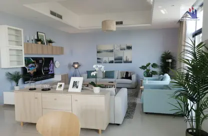 Living Room image for: Villa - 4 Bedrooms - 6 Bathrooms for sale in Tilal City A - Tilal City - Sharjah, Image 1