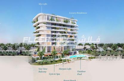 Apartment - 3 Bedrooms - 3 Bathrooms for sale in The Beach House at Al Marjan - Al Marjan Island - Ras Al Khaimah