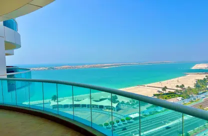Duplex - 3 Bedrooms - 5 Bathrooms for rent in Bel Ghailam Tower - Corniche Road - Abu Dhabi