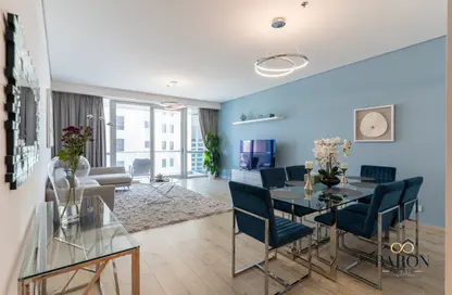 Apartment - 2 Bedrooms - 3 Bathrooms for rent in Al Fardan Tower - Dubai Marina - Dubai
