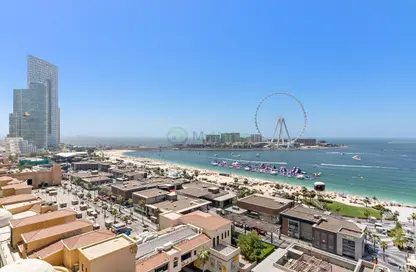 Apartment - 3 Bedrooms - 4 Bathrooms for rent in Rimal 2 - Rimal - Jumeirah Beach Residence - Dubai