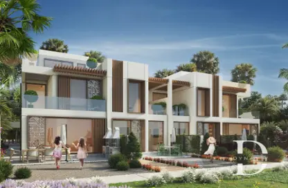 Townhouse - 4 Bedrooms - 5 Bathrooms for sale in Marbella - Damac Lagoons - Dubai