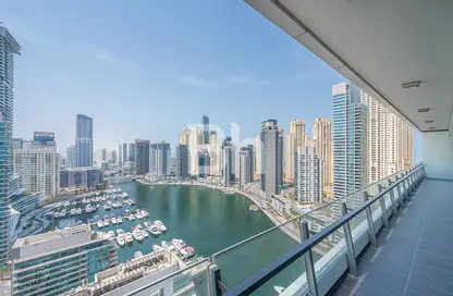 Apartment - 3 Bedrooms - 4 Bathrooms for sale in Silverene Tower A - Silverene - Dubai Marina - Dubai