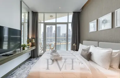 Apartment - Studio - 1 Bathroom for rent in PRIVE BY DAMAC (A) - DAMAC Maison Privé - Business Bay - Dubai