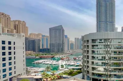 Apartment - 1 Bedroom - 2 Bathrooms for rent in The Belvedere - Dubai Marina - Dubai