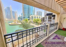 Balcony image for: Studio - 1 bathroom for rent in Time Place Tower - Dubai Marina - Dubai, Image 1
